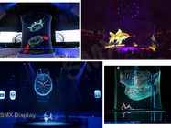 Large Hologram Gauze Projector Screen 3D Holographic Stage Projection Display