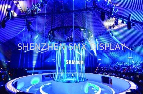 360 Degree 3D Holographic Projector Screen Hologram Mesh Screen For Big Show